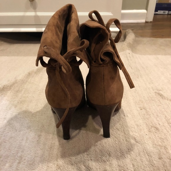 Vintage Charles Jourdan Suede Boots - Picture 2 of 5